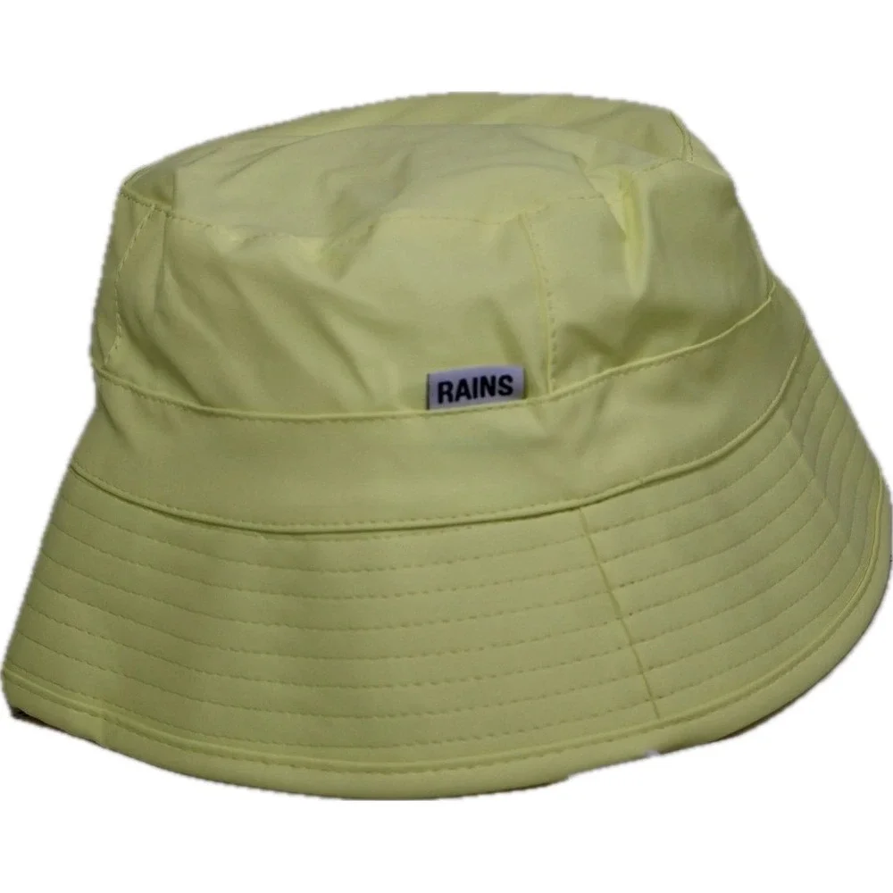 Rains Bucket Hat Waterproof Rain Hat Straw Yellow 20010 XS/S/M‎